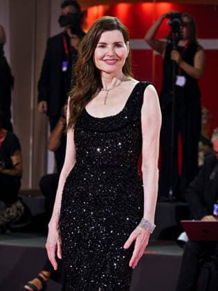 IPA88117540 - Venice, 83rd Venice International Film Festival 2026 - Night 3 - Red Carpet for *The Basics of Philosophy* - Pictured: Geena Davis  Copyright: xManuelexMangiarottix xPoolxPhotoxEventsx08x 88117540