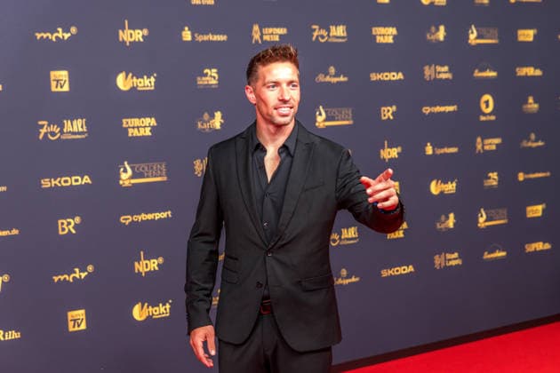 LEIPZIG, GERMANY, SEPTEMBER 4, 2026 The 2026 Golden Hen Awards ceremony on the red carpet in Exhibition Hall 1 in Leipzig. The gala will once again honor personalities from the worlds of entertainment, television, music, and sports will be honored DSDS winner Ramon Roselli 2026 Golden Hen Awards Red Carpet