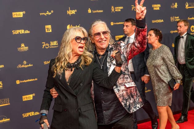 LEIPZIG, GERMANY, SEPTEMBER 4, 2026 The 2026 Golden Hen Awards ceremony on the red carpet in Exhibition Hall 1 in Leipzig. At the gala, personalities from the worlds of entertainment, television, music, and sports will be honored Petra Zieger 2026 Golden Hen Awards Red Carpet