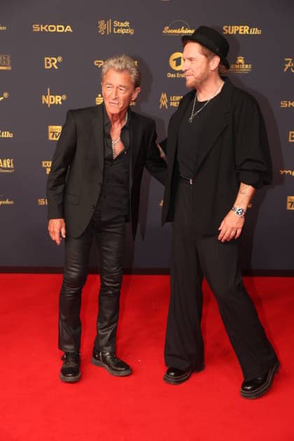 32nd Golden Hen Awards Ceremony, Leipzig, September 4, 2026: Peter Maffay and Johannes Oerding. The 32nd Golden Hen Awards Ceremony took place at the Leipzig Exhibition Hall in Saxony, Germany. Copyright: xMatthiasxGränzdörferx