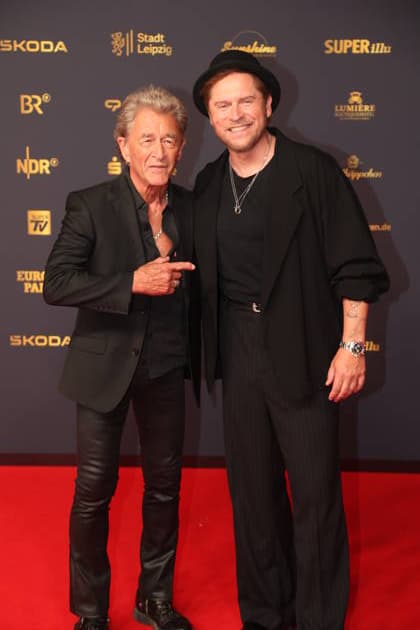 32nd Golden Hen Awards Ceremony, Leipzig, September 4, 2026: Peter Maffay and Johannes Oerding. The 32nd Golden Hen Awards Ceremony took place at the Leipzig Exhibition Hall in Saxony, Germany. Copyright: xMatthiasxGränzdörferx