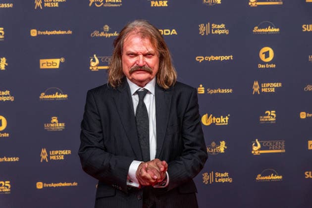 LEIPZIG, GERMANY, SEPTEMBER 4, 2026 The 2026 Golden Hen Awards ceremony on the red carpet in Exhibition Hall 1 in Leipzig. Once again, the gala will honor personalities from the worlds of entertainment, television, music, and sports will be honored Leslie Mandoki 2026 Golden Hen Awards Red Carpet
