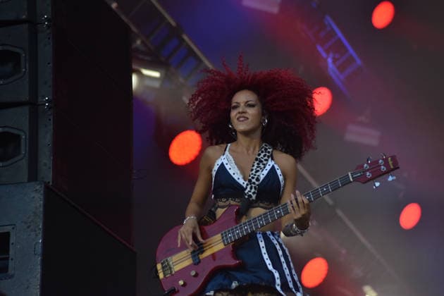 RIO DE JANEIRO, RJ - 04.09.2026: ROCK IN RIO 2026 - The band Nova Twins will open the main stage this Friday, September 4th, at Rock in Rio, in the City of Rock, Rio de Janeiro, RJ. x3009460x  CristianexMota
