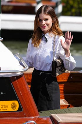 Kate Mara is seen at the Hotel Excelsior Venice Lido pier during the 83rd Venice International Film Festival on September 4, 2026, in Venice, Italy. Lucia Sabatelli, Venice, Italy  Copyright: xLuciaxSabatellix xBestimagexLuciaxSabatellix xBestimagex