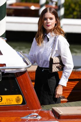Kate Mara is seen at the Hotel Excelsior Venice Lido pier during the 83rd Venice International Film Festival on September 4, 2026, in Venice, Italy. Lucia Sabatelli, Venice, Italy  Copyright: xLuciaxSabatellix xBestimagexLuciaxSabatellix xBestimagex