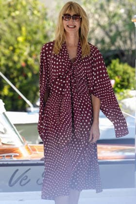 Laura Dern is seen at the Hotel Excelsior Venice Lido pier during the 83rd Venice International Film Festival on September 4, 2026, in Venice, Italy. Lucia Sabatelli, Venice, Italy  Copyright: xLuciaxSabatellix xBestimagexLuciaxSabatellix xBestimagex