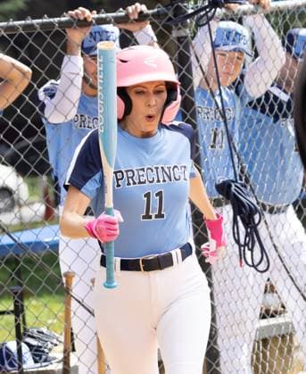 Carrie Preston Films Softball Game Scene for Elsbeth Carrie Preston Films Softball Game Scene for Elsbeth , Long Island City, NY. 04 Sep 2026 Pictured: Carrie Preston.  Copyright: xThexMegaxAgencyxMEGAx