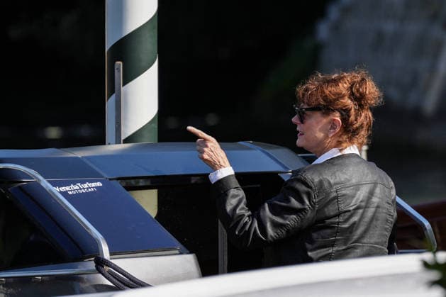 Susan Sarandon is seen at the Hotel Excelsior Venice Lido pier during the 83rd Venice International Film Festival on September 4, 2026, in Venice, Italy. Lucia Sabatelli, Venice, Italy  Copyright: xLuciaxSabatellix xBestimagexLuciaxSabatellix xBestimagex