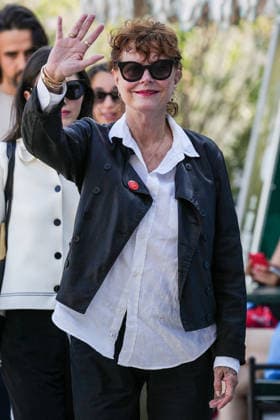 Susan Sarandon is seen at the Hotel Excelsior Venice Lido pier during the 83rd Venice International Film Festival on September 4, 2026, in Venice, Italy. Lucia Sabatelli, Venice, Italy  Copyright: xLuciaxSabatellix xBestimagexLuciaxSabatellix xBestimagex