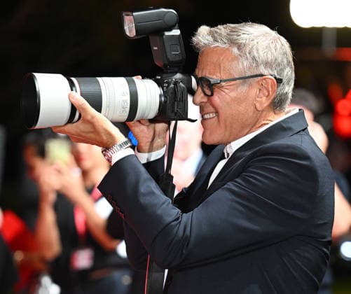 American actor George Clooney attends the premiere of Furies at the 83rd Venice Film Festival in Venice, Italy on Friday, September 4, 2026.  VEN20260904107 RUNExHELLESTAD