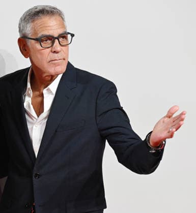 American actor George Clooney attends the premiere of Furies at the 83rd Venice Film Festival in Venice, Italy on Friday, September 4, 2026.  VEN20260904111 RUNExHELLESTAD