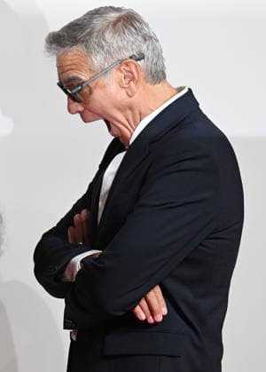 American actor George Clooney attends the premiere of Furies at the 83rd Venice Film Festival in Venice, Italy on Friday, September 4, 2026.  VEN20260904112 RUNExHELLESTAD