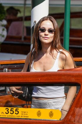 Emilia Schule is seen at the Hotel Excelsior Venice Lido pier during the 83rd Venice International Film Festival on September 4, 2026, in Venice, Italy. Lucia Sabatelli, Venice, Italy  Copyright: xLuciaxSabatellix xBestimagexLuciaxSabatellix xBestimagex