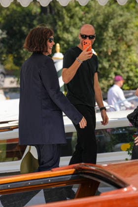Maggie Gyllenhaal is seen at the Hotel Excelsior Venice Lido pier during the 83rd Venice International Film Festival on September 4, 2026, in Venice, Italy. Lucia Sabatelli, Venice, Italy  Copyright: xLuciaxSabatellix xBestimagexLuciaxSabatellix xBestimagex
