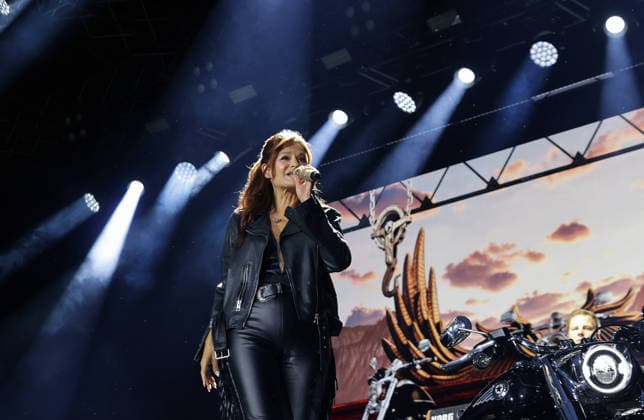 Andrea Berg Live Concert as part of Stars am Strand in Timmendorfer Strand