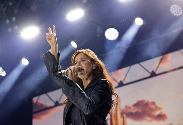 Andrea Berg Live Concert as part of Stars am Strand in Timmendorfer Strand