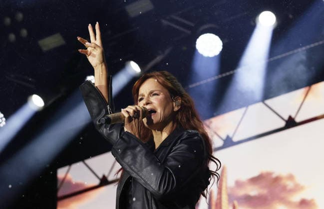 Andrea Berg Live Concert as part of Stars am Strand in Timmendorfer Strand