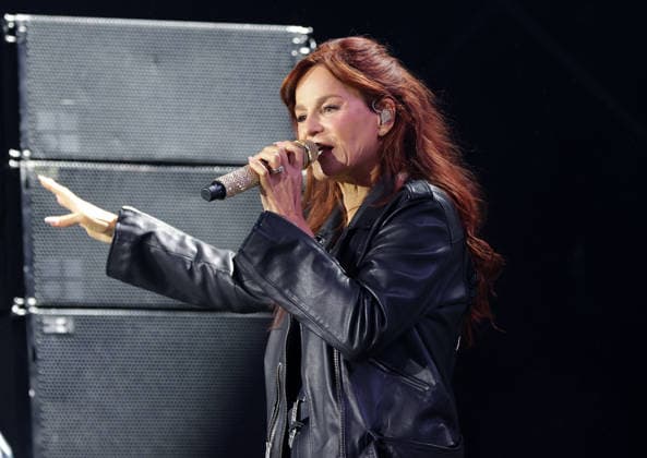 Andrea Berg Live Concert as part of Stars am Strand in Timmendorfer Strand