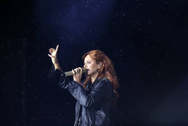 Andrea Berg Live Concert as part of Stars am Strand in Timmendorfer Strand