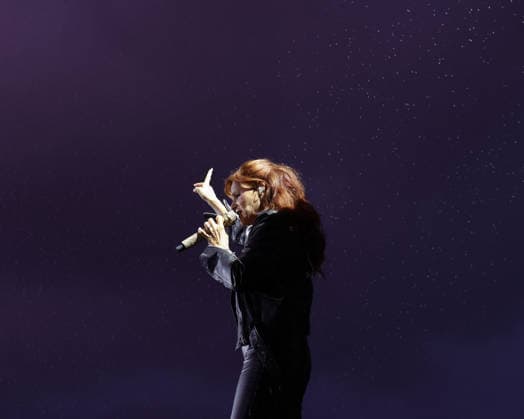 Andrea Berg Live Concert as part of Stars am Strand in Timmendorfer Strand