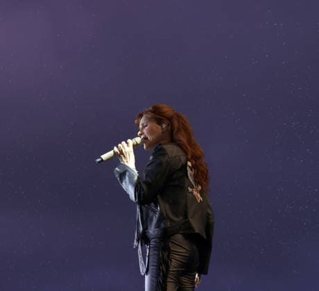 Andrea Berg Live Concert as part of Stars am Strand in Timmendorfer Strand