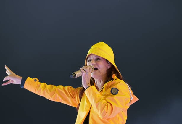 Andrea Berg Live Concert as part of Stars am Strand in Timmendorfer Strand