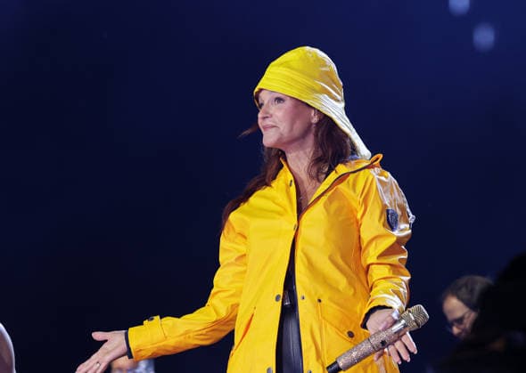 Andrea Berg Live Concert as Part of Stars am Strand in Timmendorfer Strand