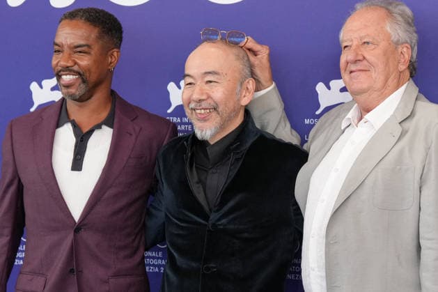 Shin ya Tsukamoto, Rodney Hicks, and Geoffrey Rush attending the Mr. Nelson, Did You Kill People? photocall during the 83rd Venice International Film Festival at the Palazzo del Casino on September 4, 2026, in Venice, Italy. Lucia Sabatelli, Venice, Italy  Copyright: xLuciaxSabatellix xBestimagexLuciaxSabatellix xBestimagex