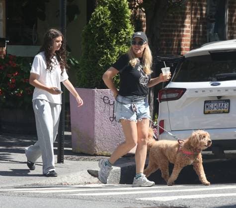 Busy Philipps and daughter Birdie Silverstein walk their dog in the West Village later meeting up with a friend for lunch. Philipps underwent surgery 6 months ago to remove a brain tumor. Featuring: Busy Philipps, Birdie Silverstein Where: New York City, New York, United States When: 04 Sep 2026 Credit: Rob Davis INSTARimages EDITORIAL USE ONLY. NOT FOR USE BY NEWSPAPERS BASED IN THE UK. Copyright: xx instar55979877