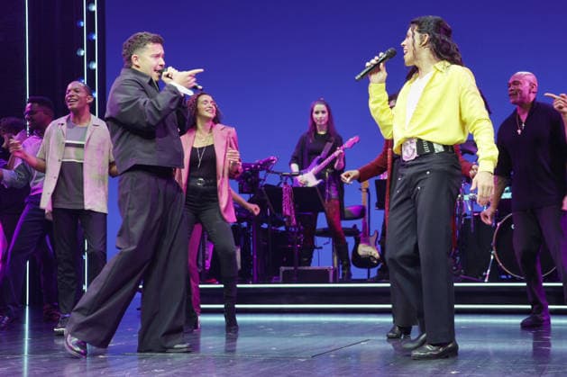 Nico Santos Attends the Stage Musical MJ Nico Santos, Erik Hamilton, Nico Santos Attends the Stage Musical MJ, Theater an der Elbe, Hamburg, September 4, 2026 Copyright: xEventpressxBecherx
