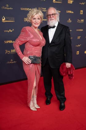 Golden Hen 2026 Red Carpet Red Carpet Anne Kasprik and her husband Oren Golden Hen 2026, September 4, 2026, Leipzig Copyright: xEventpressxFuhrx