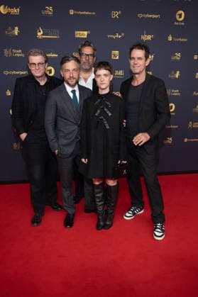 Golden Hen 2026 Red Carpet Red Carpet Babylon Berlin Tom Tykwer Liv Lisa Fries Volker Bruch Golden Hen 2026, April 9, 2026, Leipzig Copyright: xEventpressxFuhrx