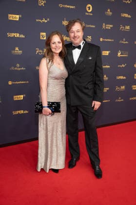 Golden Hen 2026 Red Carpet Red Carpet Stephan Grossmann and his wife Lidija Golden Hen 2026, September 4, 2026, Leipzig Copyright: xEventpressxFuhrx