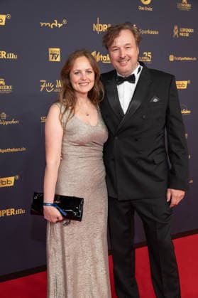 Golden Hen 2026 Red Carpet Red Carpet Stephan Grossmann and his wife Lidija Golden Hen 2026, September 4, 2026, Leipzig Copyright: xEventpressxFuhrx