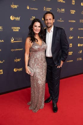 Golden Hen 2026 Red Carpet Red Carpet Mariella Ahrens and her boyfriend Marco Golden Hen 2026, April 9, 2026, Leipzig Copyright: xEventpressxFuhrx