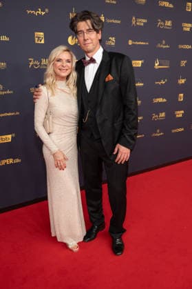 Golden Hen 2026 Red Carpet Red Carpet Uta Bresan and Karsten Freund Golden Hen 2026, April 9, 2026, Leipzig Copyright: xEventpressxFuhrx