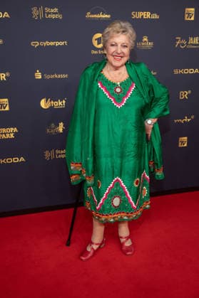Golden Hen 2026 Red Carpet Red Carpet Marie Luise Marjan Golden Hen 2026, April 9, 2026, Leipzig Copyright: xEventpressxFuhrx