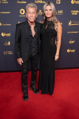 Golden Hen 2026 Red Carpet Red Carpet Peter Maffay and his wife Hendrikje Balsmeyer Golden Hen 2026, September 4, 2026, Leipzig Copyright: xEventpressxFuhrx