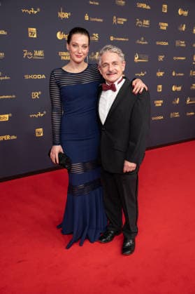 Golden Hen 2026 Red Carpet Red Carpet Volker Zack, Michalowski, and Berit Möller Golden Hen 2026, April 9, 2026, Leipzig Copyright: xEventpressxFuhrx