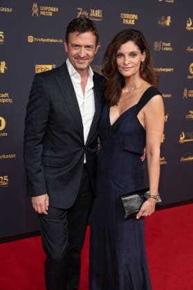 Golden Hen 2026 Red Carpet Red Carpet Till Brönner with Nadia Dassouki Golden Hen 2026, September 4, 2026, Leipzig Copyright: xEventpressxFuhrx