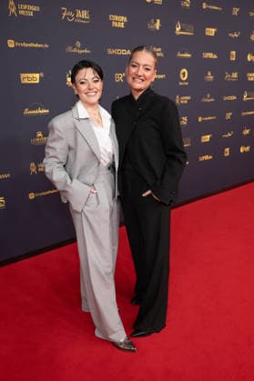 Golden Hen 2026 Red Carpet Red Carpet Tahnee Schaffarczyk and his wife Juliette Schoppmann Golden Hen 2026, September 4, 2026, Leipzig Copyright: xEventpressxFuhrx