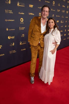 Golden Hen 2026 Red Carpet Red Carpet Arzu Bazman and guest Golden Hen 2026, September 4, 2026, Leipzig Copyright: xEventpressxFuhrx