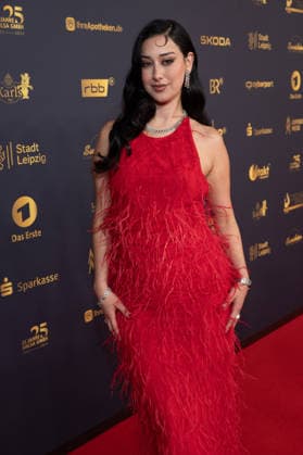 Golden Hen 2026 Red Carpet Red Carpet Elif Demirezer Golden Hen 2026, April 9, 2026, Leipzig Copyright: xEventpressxFuhrx