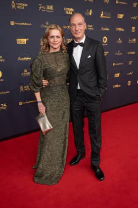 Golden Hen 2026 Red Carpet Red Carpet Martin Brambach and his wife Christine Sommer Golden Hen 2026, September 4, 2026, Leipzig Copyright: xEventpressxFuhrx