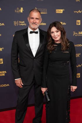 Golden Hen 2026 Red Carpet Red Carpet Iris Berben and Heiko Kiesow Golden Hen 2026, September 4, 2026, Leipzig Copyright: xEventpressxFuhrx