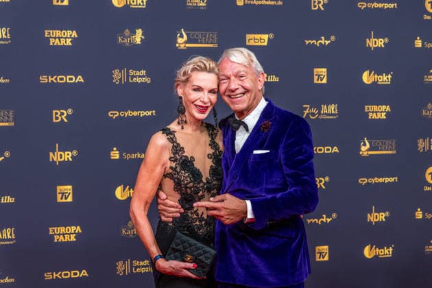 LEIPZIG, GERMANY, SEPTEMBER 4, 2026 The 2026 Golden Hen Awards ceremony on the red carpet in Exhibition Hall 1 in Leipzig. At the gala, personalities from the worlds of entertainment, television, music, and sports will be honored Jo Gröbel 2026 Golden Hen Red Carpet