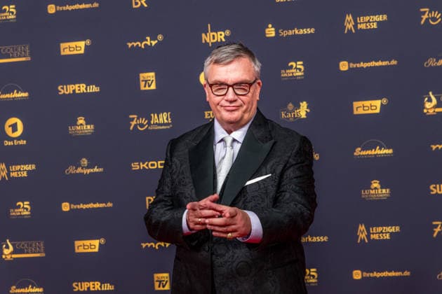 LEIPZIG, GERMANY, SEPTEMBER 4, 2026 The 2026 Golden Hen Awards ceremony on the red carpet in Exhibition Hall 1 in Leipzig. The gala will once again honor personalities from the worlds of entertainment, television, music, and sports. Actor, host, Hans Peter Hape Kerkeling 2026 Golden Hen Awards Red Carpet