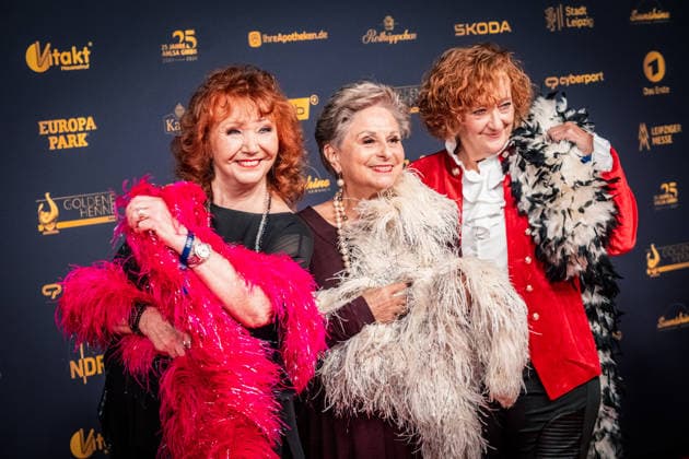 LEIPZIG, GERMANY, SEPTEMBER 4, 2026 The 2026 Golden Hen Awards ceremony on the red carpet in Exhibition Hall 1 in Leipzig. The gala will once again honor personalities from the worlds of entertainment, television, music, and sports. Regina Thoss, Dagmar Frederic 2026 Golden Hen Awards Red Carpet