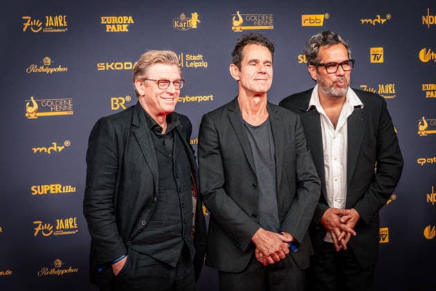 LEIPZIG, GERMANY, SEPTEMBER 4, 2026 The 2026 Golden Hen Awards ceremony on the red carpet in Exhibition Hall 1 in Leipzig. At the gala, personalities from the worlds of entertainment, television, music, and sports will be honored Director Tom Tykwer 2026 Golden Hen Awards Red Carpet