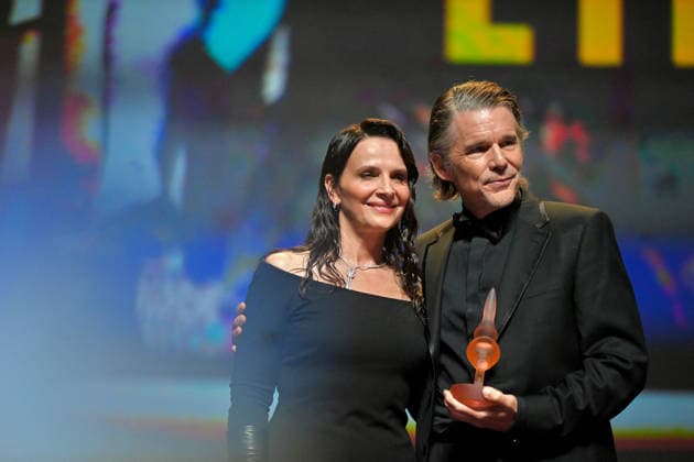 Opening Ceremony 52nd Deauville American Film Festival FC Juliette Binoche and Ethan Hawke pose during the Opening Ceremony at the 52nd Deauville American Film Festival on September 04, 2026 in Deauville, France. Photo by Franck Castel ABACAPRESS.COM Deauville  Copyright: xCastelxFranck ABACAx